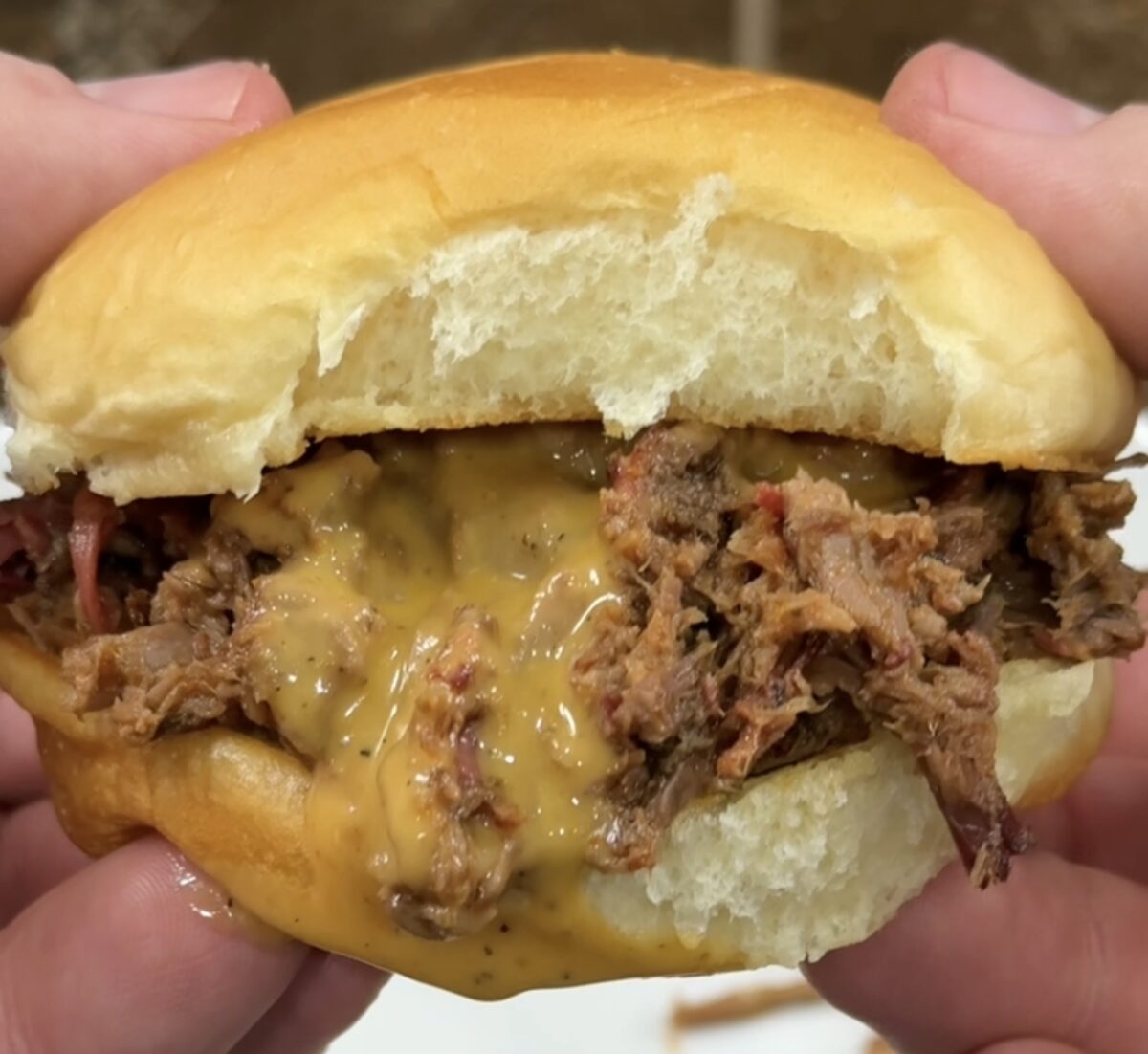 Pulled BBQ Beef Sandwiches Cooker of Deliciousness