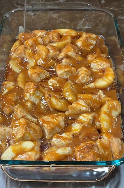 Caramel Apple Bubble Bake