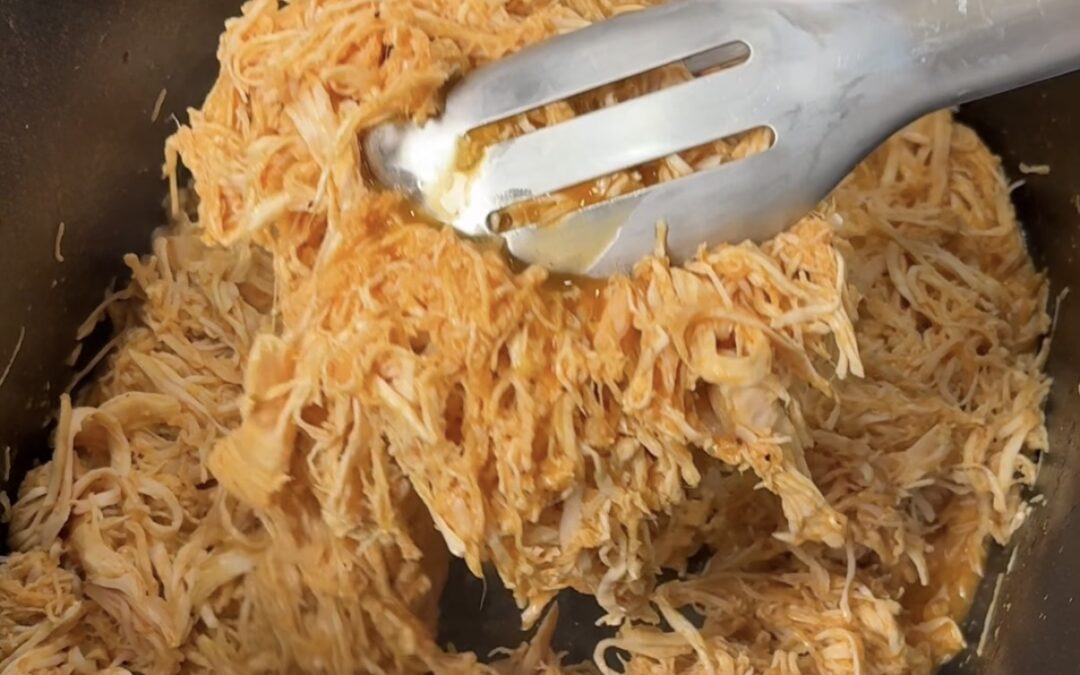 Slow Cooker Honey Buffalo Chicken
