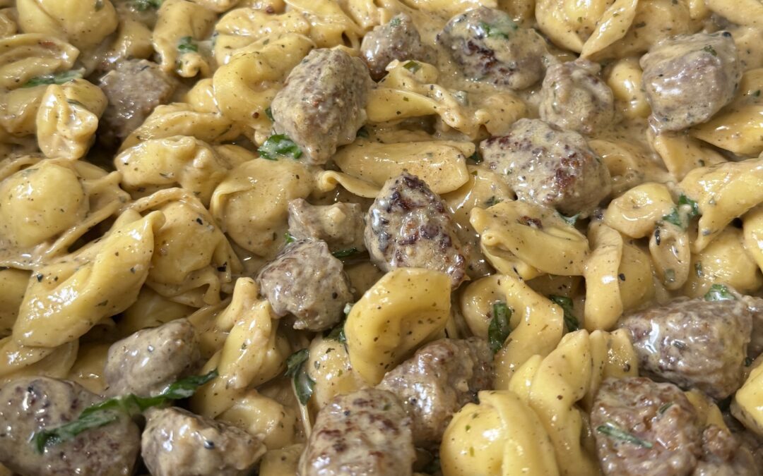 One Pot “Stick of Butter” Tortellini