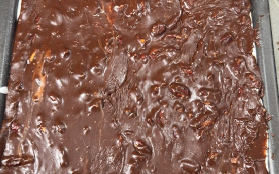 Mississippi Mud Poke Cake