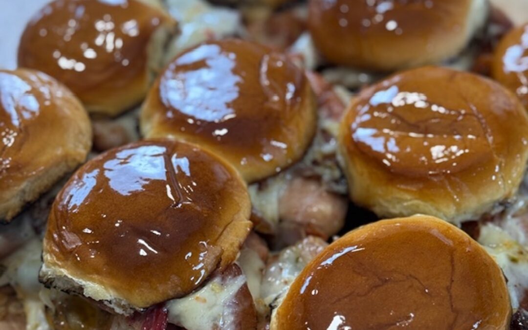 Chicken Bacon Ranch Sliders