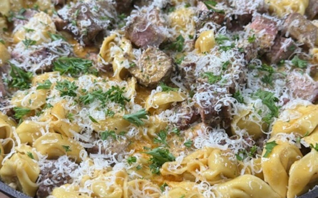 Cowboy Butter Steak Tortellini
