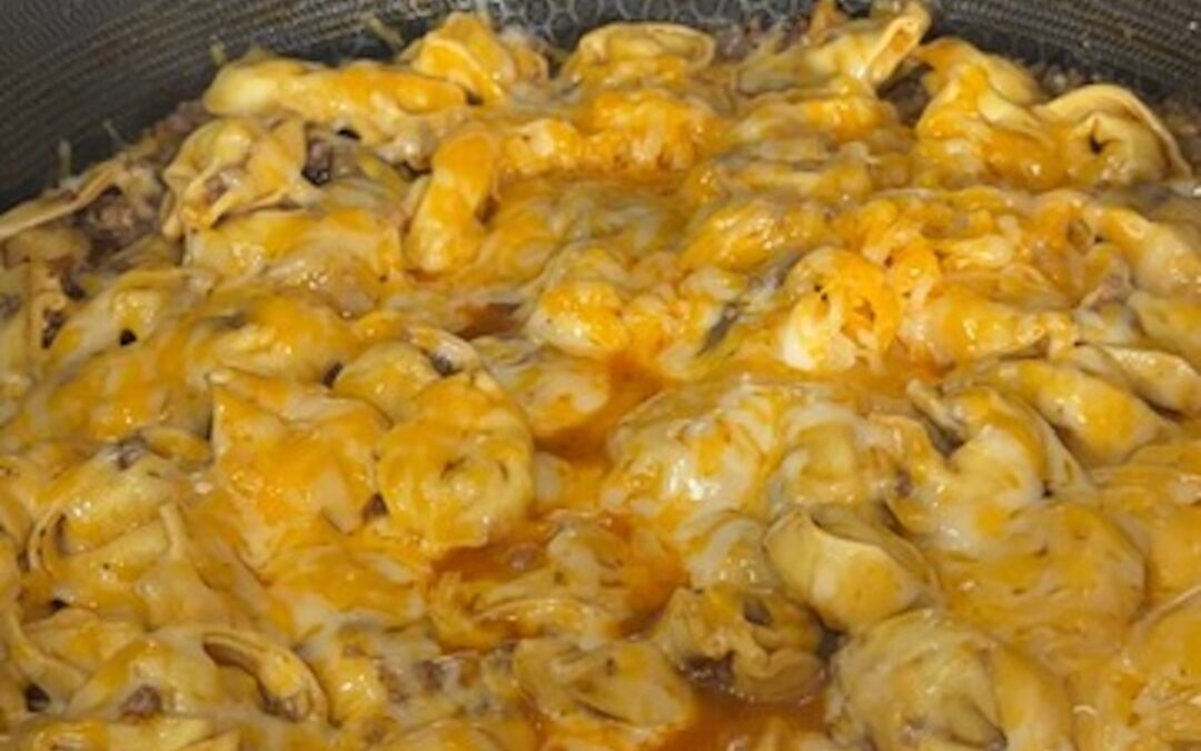 One Pot Sloppy Joe Tortellini